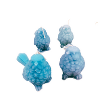  Blue Bird Beeswax Candle - Sample Sale