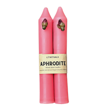  'Aphrodite' Beeswax Altar Candles