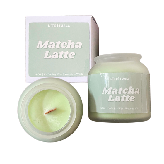 'Matcha Latte' Soy Candle