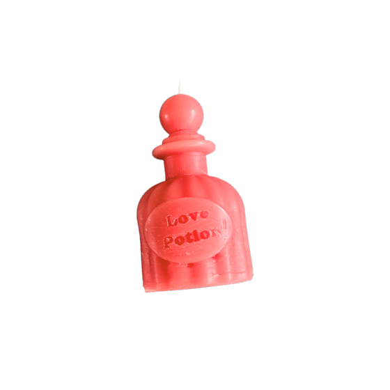 'Love Potion' Beeswax Mold Candle - Valentine's Day Collection