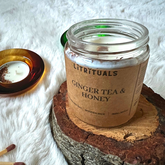 'Ginger Tea & Honey' Ritual Soy Candle